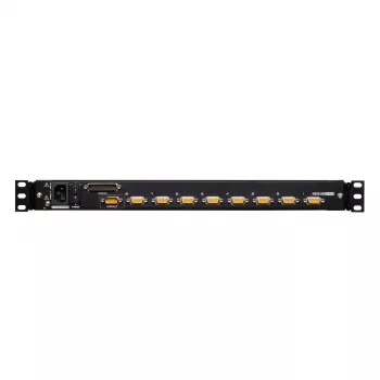 KVM-Switch ATEN CL5708M Rackeinbau Schwarz 1HE 17 Zoll LCD CL5708M-ATA-GG