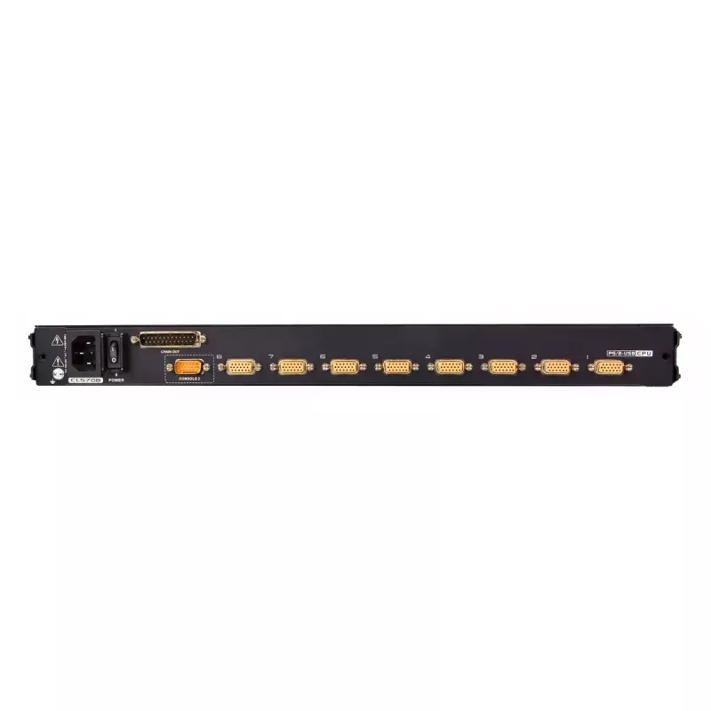 KVM-Switch ATEN CL5708M Rackeinbau Schwarz 1HE 17 Zoll LCD CL5708M-ATA-GG