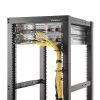 StarTech.com 1U Vertikaler Server-Rack-Kabelmanagement-D-Ring-Haken – 4,5 x 10 cm (1,8 x 3,9 Zoll)