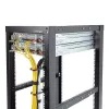 StarTech.com 1U Vertikaler Server-Rack-Kabelmanagement-D-Ring-Haken – 4,5 x 10 cm (1,8 x 3,9 Zoll)