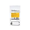 StarTech.com 1U Vertikaler Server-Rack-Kabelmanagement-D-Ring-Haken – 4,5 x 10 cm (1,8 x 3,9 Zoll)