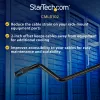 StarTech.com Horizontale Kabelführungsbügel mit 2 Zoll Versatz für Racks – 10er-Pack