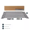 StarTech.com Horizontale Kabelführungsbügel mit 2 Zoll Versatz für Racks – 10er-Pack