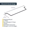 StarTech.com Horizontale Kabelführungsbügel mit 10,2 cm Versatz für Racks – 10er-Pack