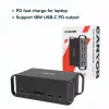 Dockingstation CANYON CNS-HDS95ST — USB-C (USB 3.2 Gen 2) Dockingstation mit 2× HDMI, 2× USB 3.2 Gen 1, 2× USB 2.0, Gigabit Ethernet, 100 W, Aluminium, schwarz