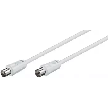 Koaxialkabel Microconnect COAX015W RCA 1,5 m Weiß