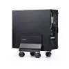 StarTech.com Computer-Turm-Wagen, rollbarer mobiler CPU-Caddy auf Rädern (Rollen), max. Last 21 kg, verstellbare PC-Gehäusehalterung, Desktop-Bodenständer, Stahl-Dolly