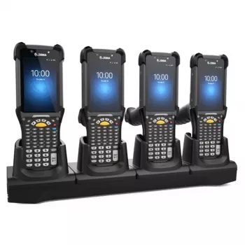 Zebra CRD-MC93-4SCHG-01 Mobilgerät-Ladegerät Mobiler Computer Schwarz DC Innenbereich