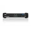 ATEN 2-Port USB DVI Dual Link KVM-Switch mit Audio & USB 2.0 Hub (KVM-Kabel inklusive)