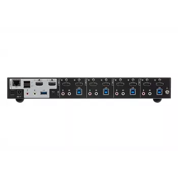 ATEN 4-Port USB 3.0 4K HDMI Dual Display KVMP™ Switch, 4096 x 2160 Pixel, 4K Ultra HD, 4,42 W, Schwarz