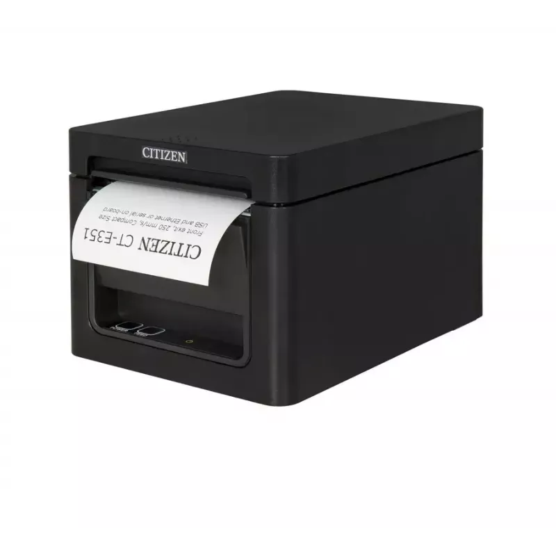 POS-Drucker Citizen CT-E351 — Thermodirekt, 203 x 203 DPI, 58/80 mm, Kabelgebunden (Seriell, USB), 250 mm/s, Schwarz