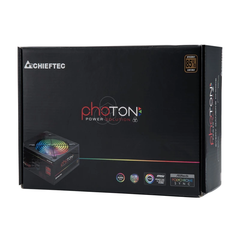 Chieftec Photon Netzteil 750 W 24-Pin ATX PS/2 Schwarz