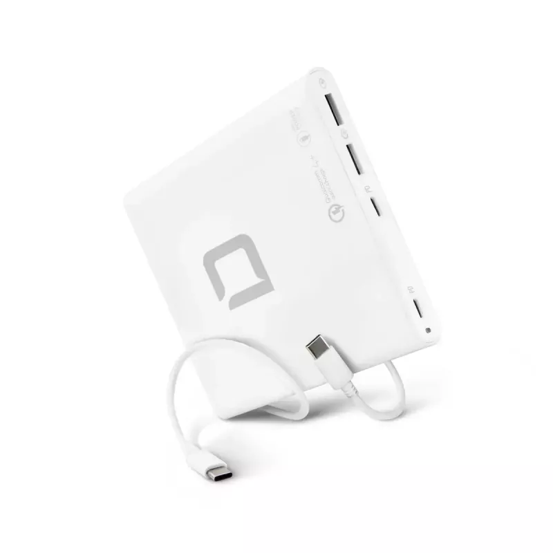 Ladegerät für Mobilgeräte DICOTA D31893 Schnellladefunktion Innenbereich Weiß