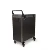 Tragbarer Gerätemanagement-Wagen DICOTA D32005 Schwarz Bodenaufstellung