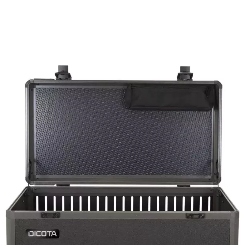 Tragbarer Gerätemanagement-Wagen DICOTA D32005 Schwarz Bodenaufstellung