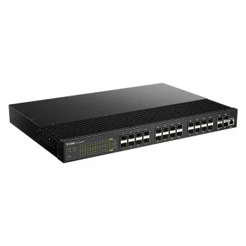 D-Link Industrial Layer 2+ Gigabit Managed Switch mit 24 SFP-Ports und 4 Port 10G SFP+