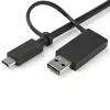 StarTech.com Universelle Laptop-Dockingstation, Hybrid USB-C & USB-A Dock, Dual 4K DP & HDMI, 60W PD, Mac / Windows / Chrome OS, 4x USB 5Gbps Hub, GbE