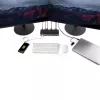 StarTech.com Universelle Laptop-Dockingstation, Hybrid USB-C & USB-A Dock, Dual 4K DP & HDMI, 60W PD, Mac / Windows / Chrome OS, 4x USB 5Gbps Hub, GbE