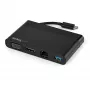 StarTech.com USB-C-Multiport-Adapter mit HDMI, VGA, Gigabit-Ethernet & USB 3.0 – USB-C auf 4K HDMI oder 1080p VGA Display Mini-Dock-Hub – USB Typ-C Reise-Dockingstation für USB-C-Laptops