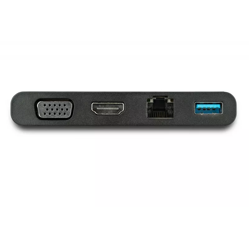 StarTech.com USB-C-Multiport-Adapter mit HDMI, VGA, Gigabit-Ethernet & USB 3.0 – USB-C auf 4K HDMI oder 1080p VGA Display Mini-Dock-Hub – USB Typ-C Reise-Dockingstation für USB-C-Laptops