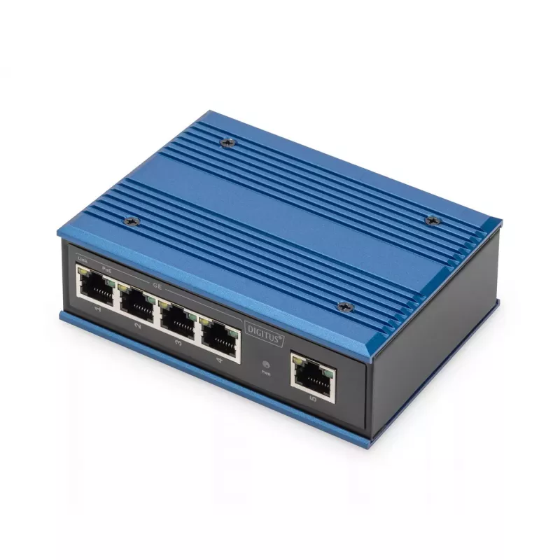 Unmanaged Switch Digitus DN-651120 4 Port Gigabit PoE