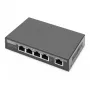 Digitus 4 Port Gigabit 4PPoE Extender 802.3at 60W Schwarz