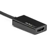 StarTech.com DisplayPort-auf-HDMI-Adapter - 4K 60Hz Aktiver DP 1.4 auf HDMI 2.0 Videokonverter - DP auf HDMI Monitor/TV/Display Kabeladapter Dongle - Einrastender DP-Stecker