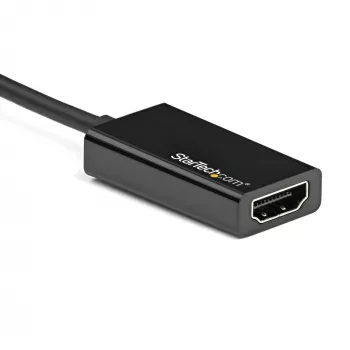 StarTech.com DisplayPort-auf-HDMI-Adapter - 4K 60Hz Aktiver DP 1.4 auf HDMI 2.0 Videokonverter - DP auf HDMI Monitor/TV/Display Kabeladapter Dongle - Einrastender DP-Stecker
