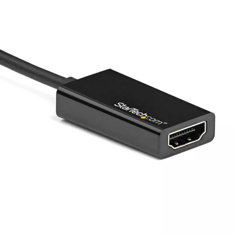 StarTech.com DisplayPort-auf-HDMI-Adapter - 4K 60Hz Aktiver DP 1.4 auf HDMI 2.0 Videokonverter - DP auf HDMI Monitor/TV/Display Kabeladapter Dongle - Einrastender DP-Stecker