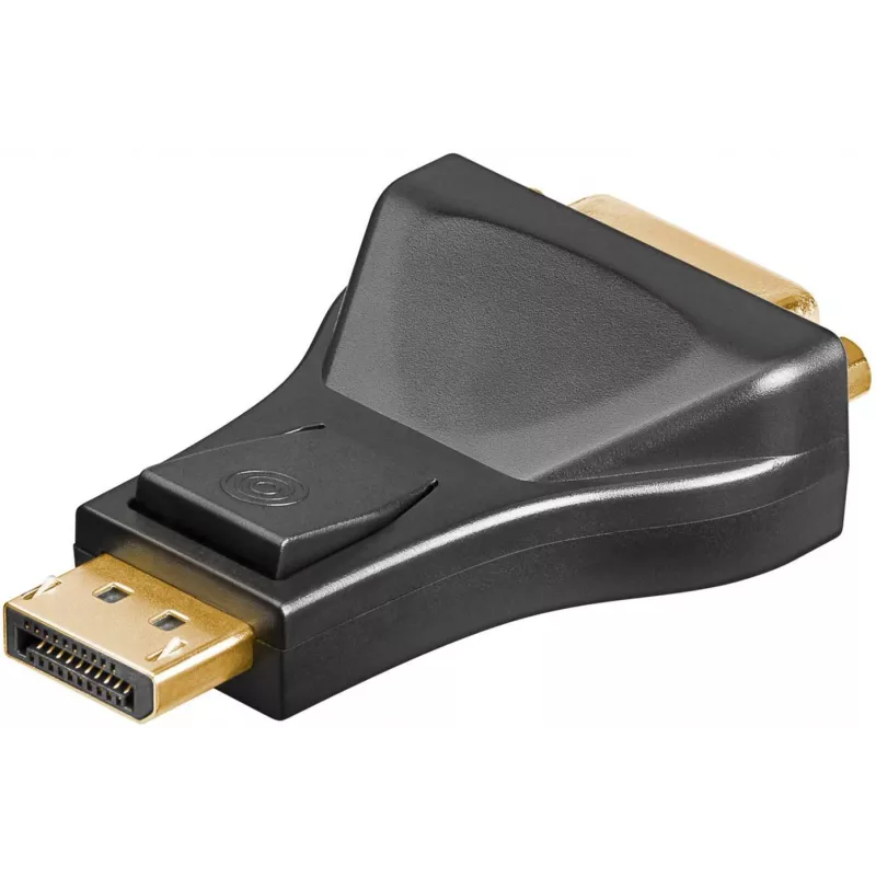 Microconnect DPDVI Kabel-Adapter DisplayPort DVI-D Dual Link 24+5 Grau