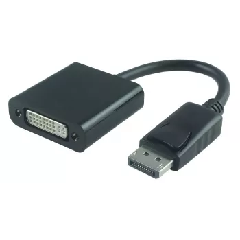 Microconnect DPDVI015 Videokabel-Adapter 0,15 m DisplayPort DVI-I Schwarz