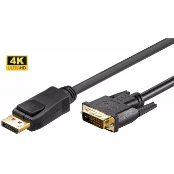 Microconnect DP-DVI-MM-500 Videokabel-Adapter 5 m DisplayPort DVI-D Schwarz