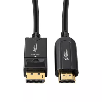 Microconnect DP-HDMI-1500V1.4OP Videokabel-Adapter 15 m DisplayPort Schwarz
