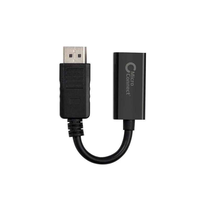 Microconnect DPHDMI2 Videokabel-Adapter 0,05 m DisplayPort – HDMI Schwarz