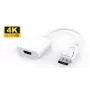 Microconnect DPHDMI3W Videokabel-Adapter 0,15 m DisplayPort HDMI Weiß