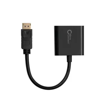 Microconnect DPVGA15CM Videokabel-Adapter 0,15 m DisplayPort VGA (D-Sub) Schwarz