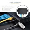 StarTech.com Unmanaged 2.5G Switch – 5-Port Gigabit Switch – 2.5GBASE-T Unmanaged Ethernet Switch – Ethernet-Splitter – DIN-Schienen- oder Wandmontage – Multi-Gigabit – Auto-MDIX – 9K Jumbo