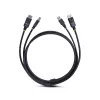 StarTech.com 6ft (1,8 m) DisplayPort und USB 5 Gbit/s KVM-Kabel, 4K 60 Hz, universell kompatibles DP 1.2/USB 3.0 Kombikabel für KVM-Switches