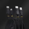 StarTech.com 6ft (1,8 m) DisplayPort und USB 5 Gbit/s KVM-Kabel, 4K 60 Hz, universell kompatibles DP 1.2/USB 3.0 Kombikabel für KVM-Switches