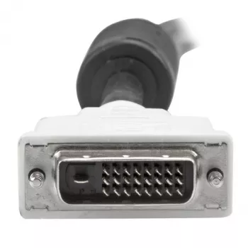 StarTech.com 10m DVI-D Dual-Link-Kabel – M/M, 10 m, DVI-D, DVI-D, Stecker, Stecker, Schwarz, Weiß