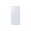 Cover Samsung Galaxy S24+ Hellblau Monochromatisch Tischständer
