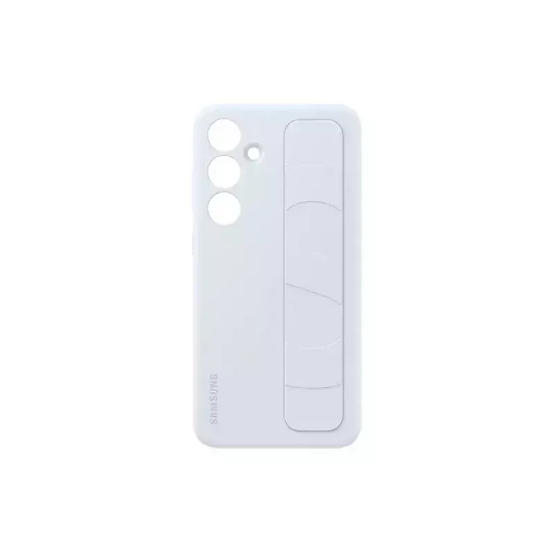 Cover Samsung Galaxy S24+ Hellblau Monochromatisch Tischständer
