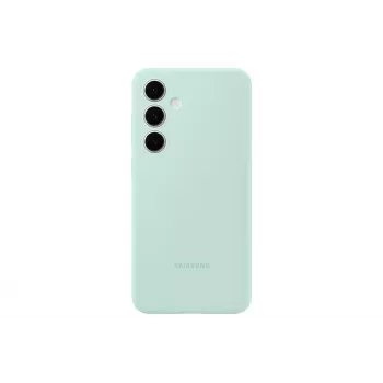 Silikonhülle Samsung Galaxy S24 FE Cover Minzfarbe