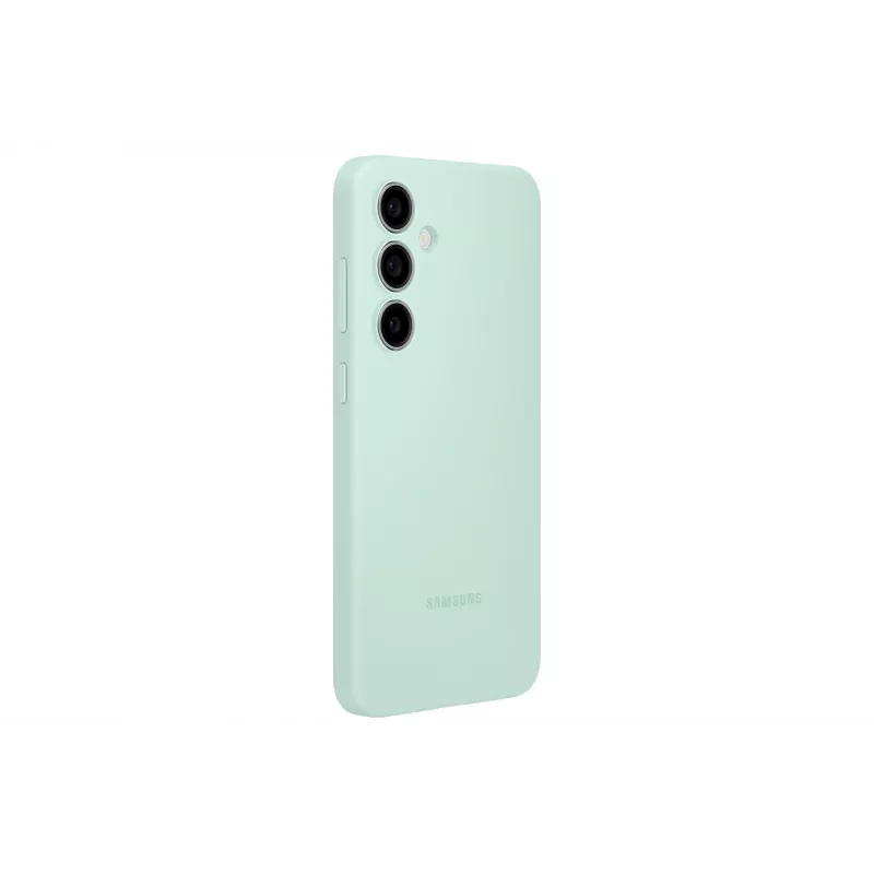 Silikonhülle Samsung Galaxy S24 FE Cover Minzfarbe