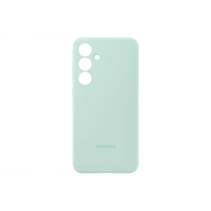 Silikonhülle Samsung Galaxy S24 FE Cover Minzfarbe