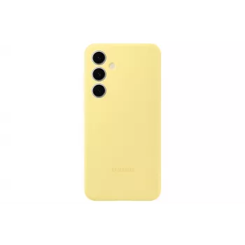 Cover Samsung Galaxy S24 FE Silicone Case Monochromatic Gelb