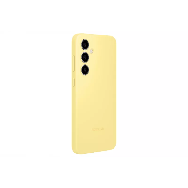 Cover Samsung Galaxy S24 FE Silicone Case Monochromatic Gelb