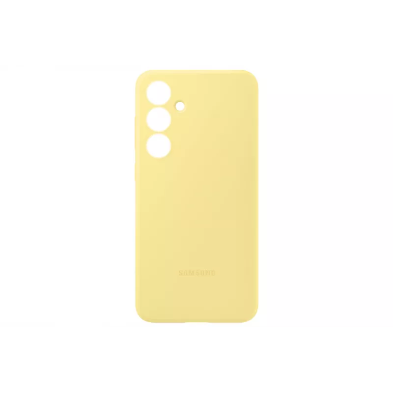 Cover Samsung Galaxy S24 FE Silicone Case Monochromatic Gelb