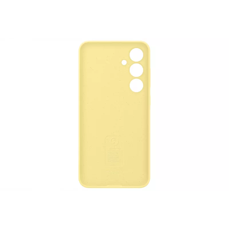 Cover Samsung Galaxy S24 FE Silicone Case Monochromatic Gelb