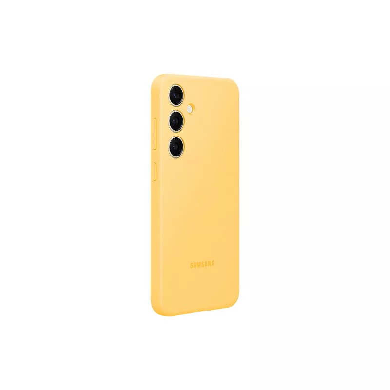 Silikonhülle Samsung Galaxy S24+ Gelb 17 cm 6,7 Zoll